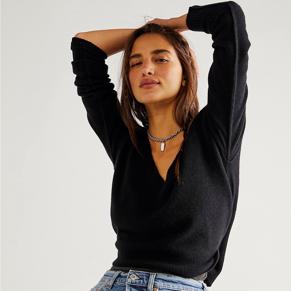 Free People Stellar Cashmere Pullover